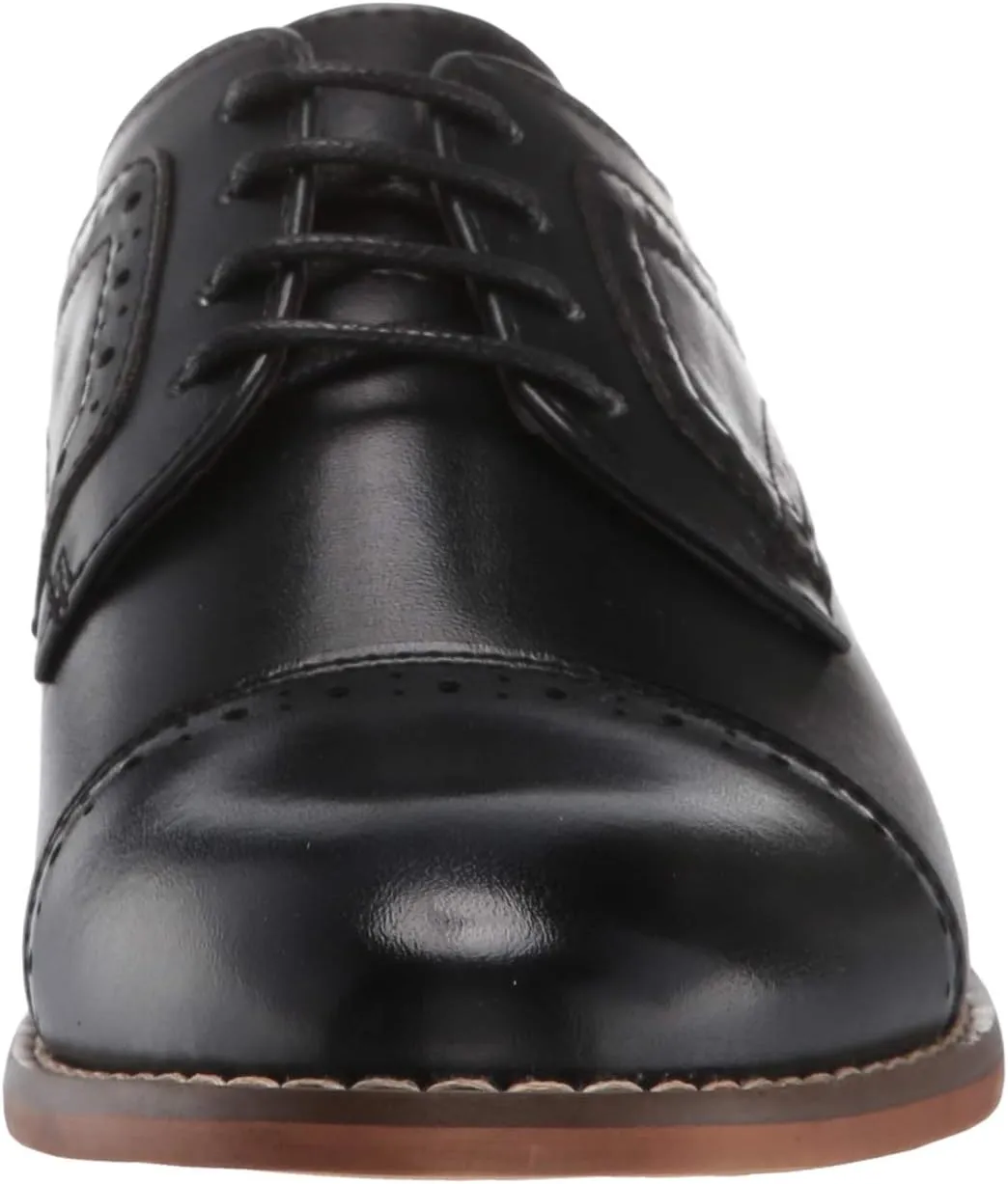 STACY ADAMS Unisex-Child Dickinson Cap-Toe Oxford