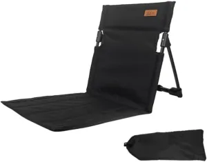 Stadium Seats for Bleachers with Back Support, Folding Zero Gravity Outdoor Recliner Patio Lounge Chair, Portable Camping Chairs, Ultralight Canvas Seat, Outdoor Beach Chair