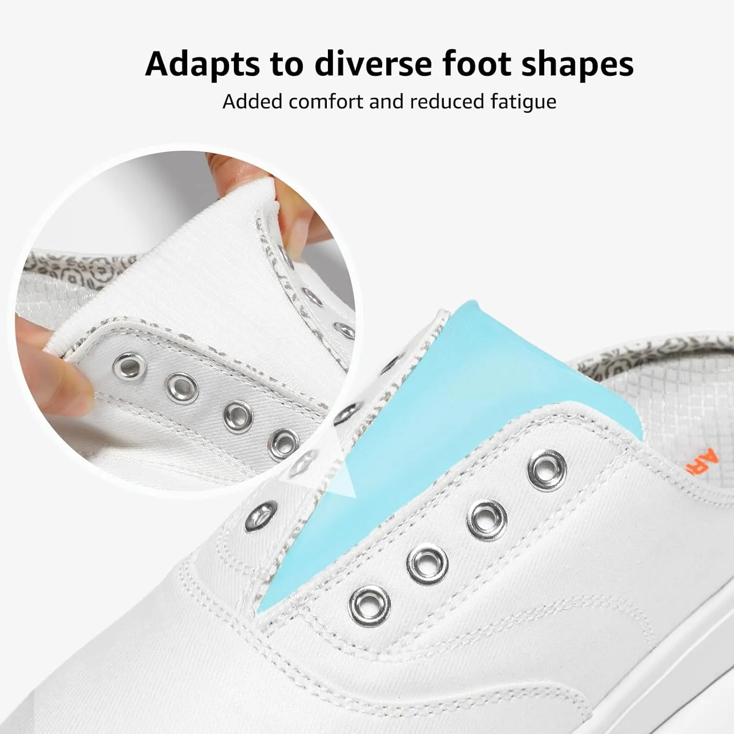STQ Slip On Orthopedic Wide Shoes丨Lightweight Women Backless Casual Plantar Fasciitis Relief Mule Sneakers