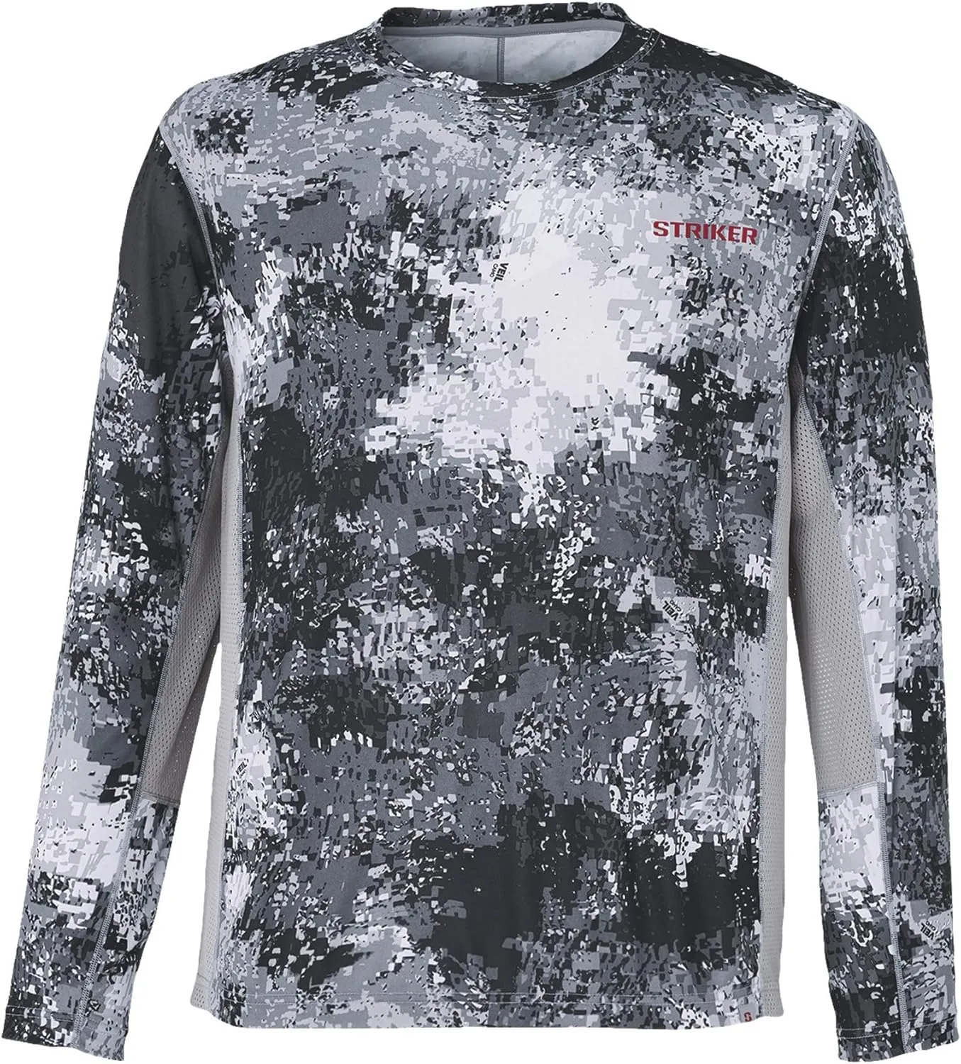 Striker Men's Triumph UPF 50  Ultralight Moisture Wicking Fishing Shirt - Active Long-Sleeve Top w/Vented Underarms & Back