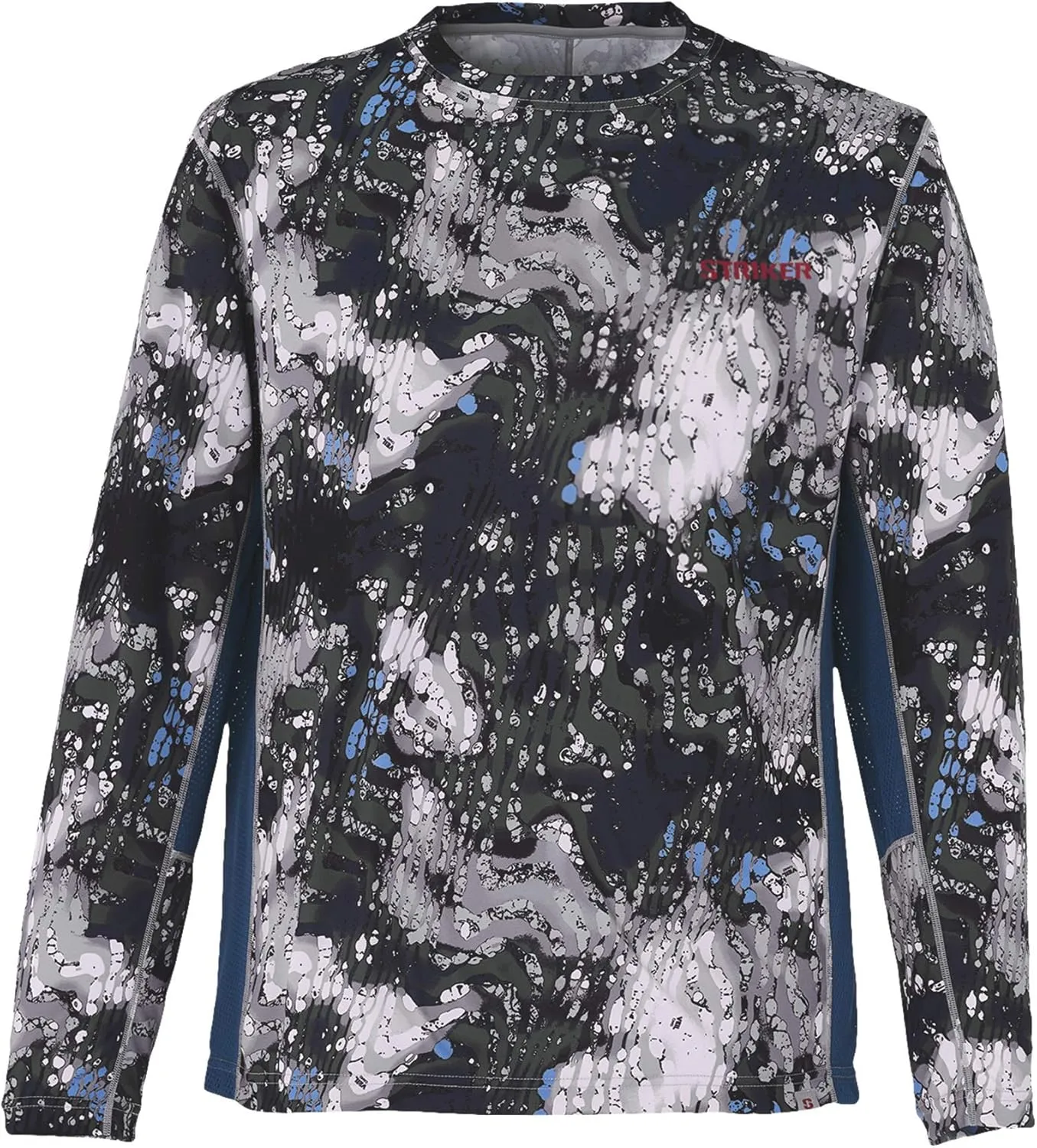 Striker Men's Triumph UPF 50  Ultralight Moisture Wicking Fishing Shirt - Active Long-Sleeve Top w/Vented Underarms & Back