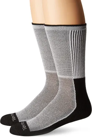 Terramar Unisex Cool-dry Pro Hiker Crew Socks