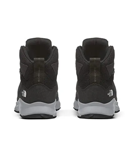 THE NORTH FACE Hedgehog Hiker II Mid Waterproof (Little Kid/Big Kid) TNF Black/Meld Grey 2.5 Little Kid M