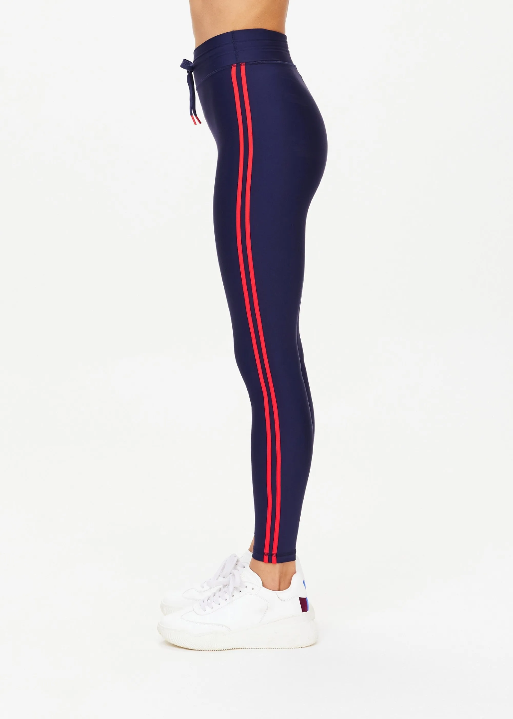 The Upside | Oxford 25In Midi Pant | Navy