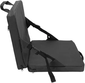 Thick Padded Folding Stadium Chair, Supportive Backrest & Portable Handle, High Rebound Foam, Made from Oxford Cloth, Great for Outdoor Sports Events, Office Chairs, Bleachers