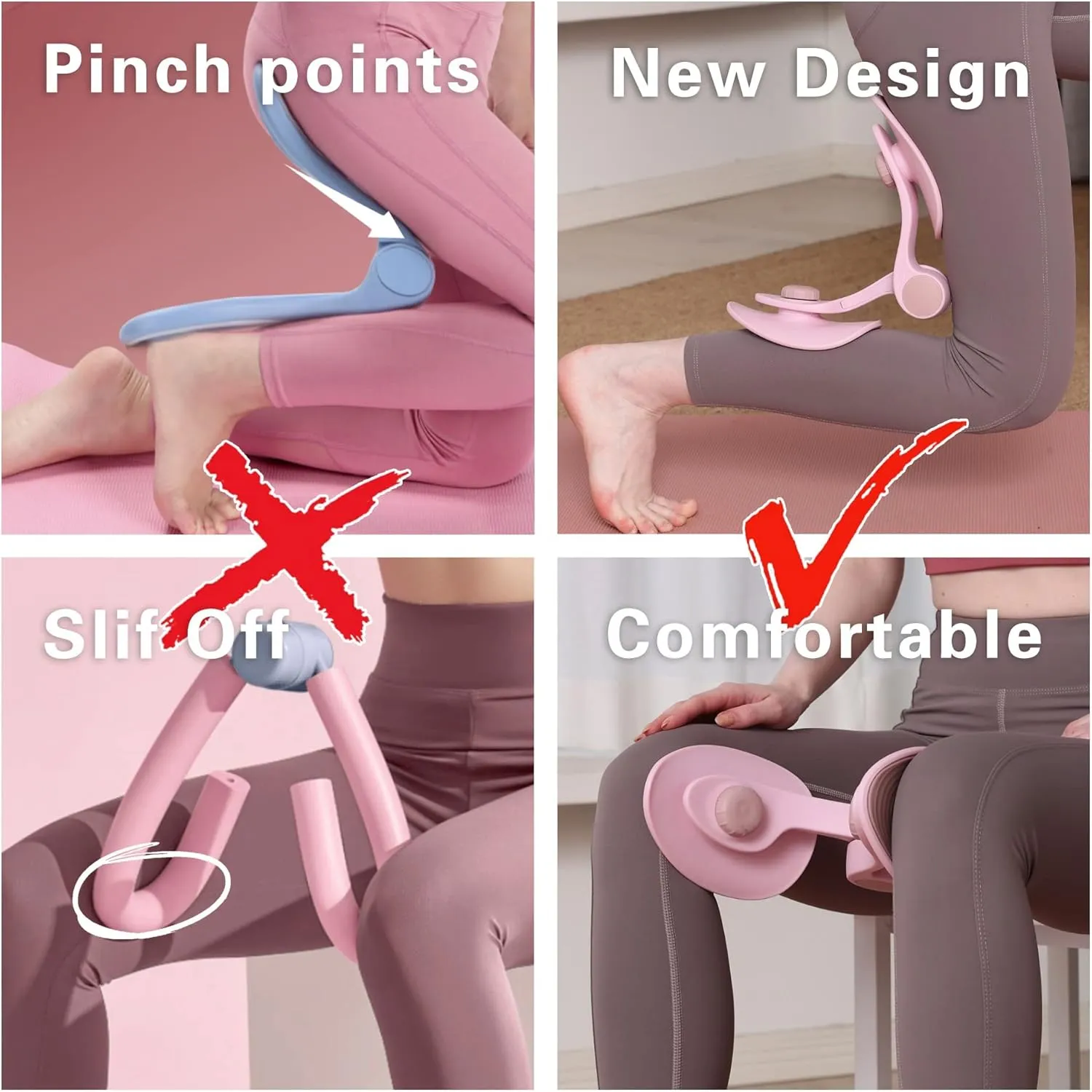 Thigh Master - Thigh Toner & Kegel Exercise Equipment - Upgrade 26 Pounds