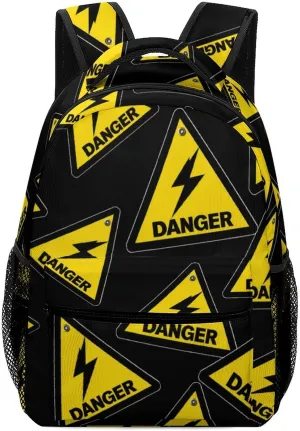 Thunder Danger Classic Basic Backpack Durable Casual Travel Hiking Laptop Adjustable Bag