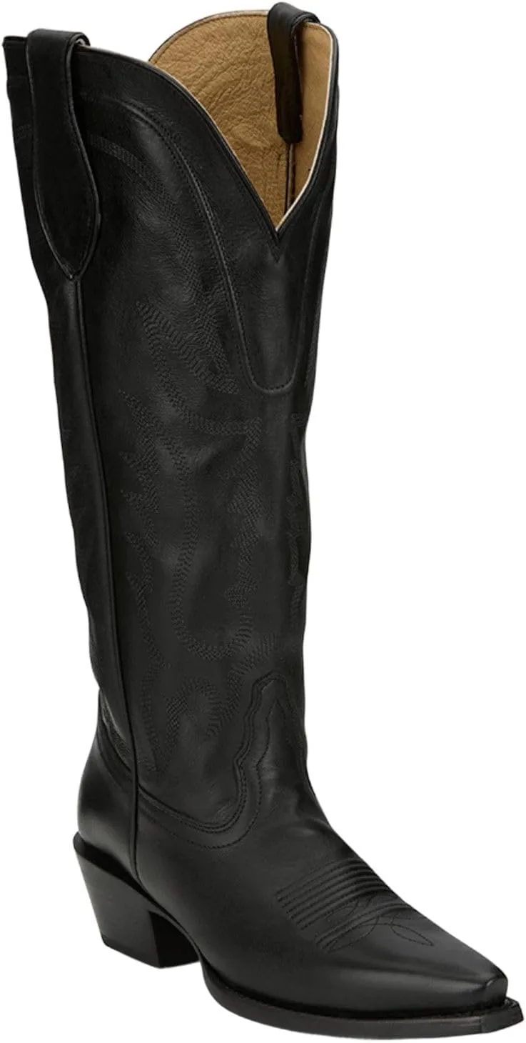 Tony Lama Women's Derby Jess Tall Western Boot Snip Toe - Dr4252