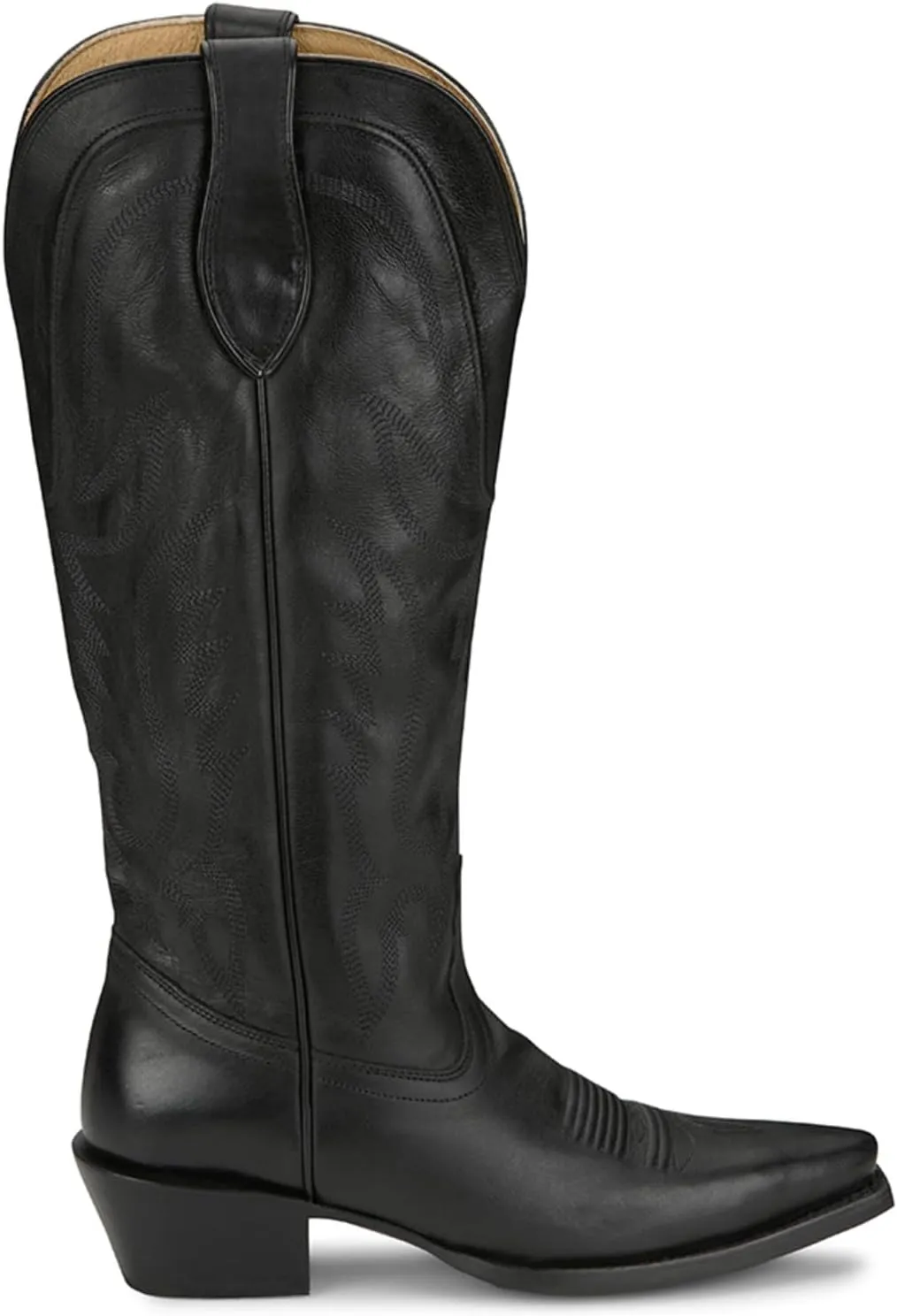 Tony Lama Women's Derby Jess Tall Western Boot Snip Toe - Dr4252
