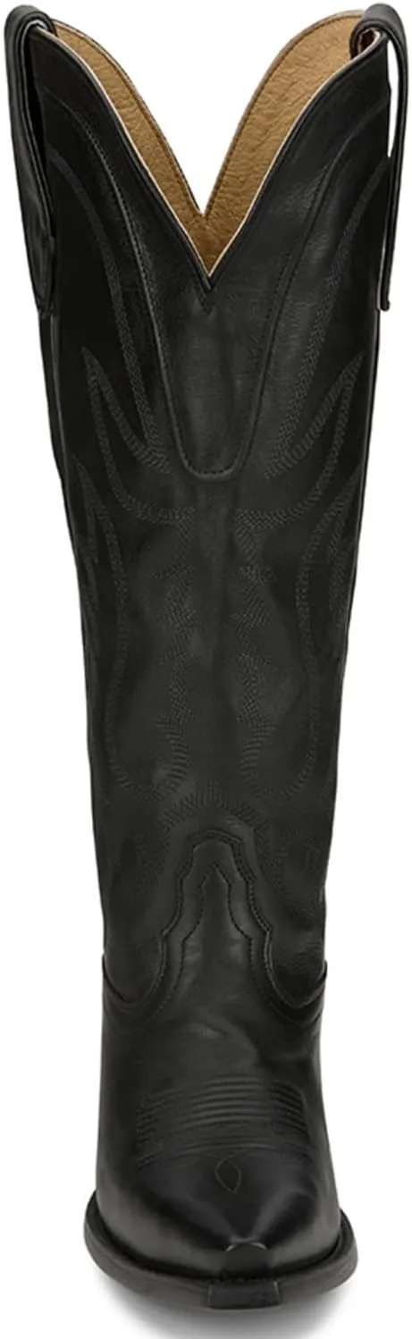 Tony Lama Women's Derby Jess Tall Western Boot Snip Toe - Dr4252
