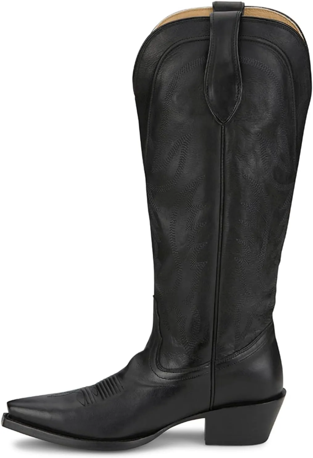 Tony Lama Women's Derby Jess Tall Western Boot Snip Toe - Dr4252