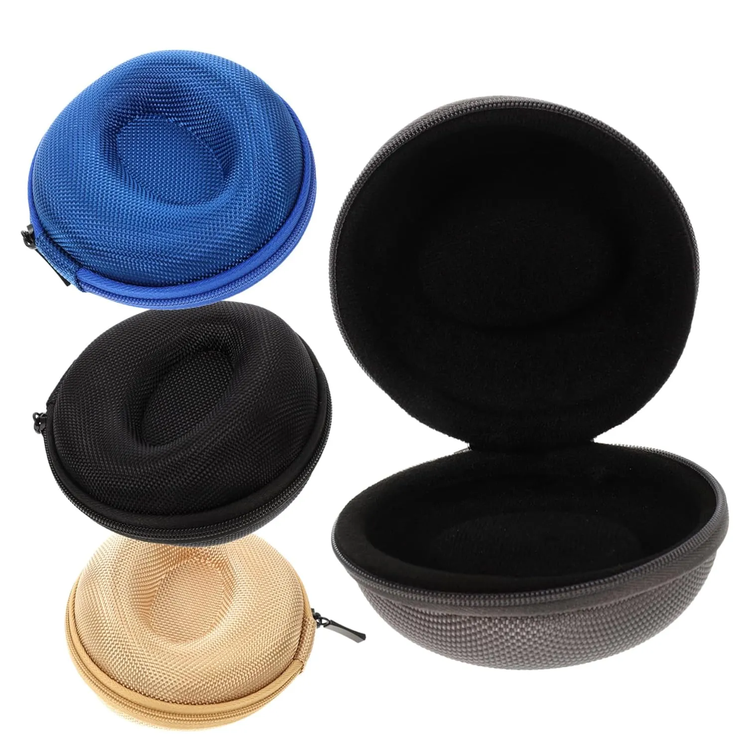 Travel Case 4pcs Eva Watch Box Organizer Watch Holder for Outdoor Carrying Watch Container Protective Smartwatch Case Zipper Watch Holder Earbuds 600d Oxford Cloth Storage Bag/1794