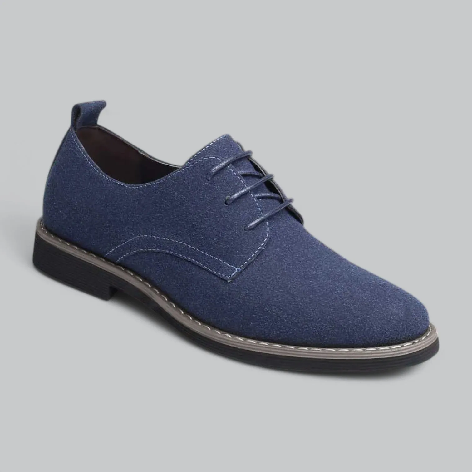Valenti | Derby Suede Leather Oxford Business Shoe Laced Loafer