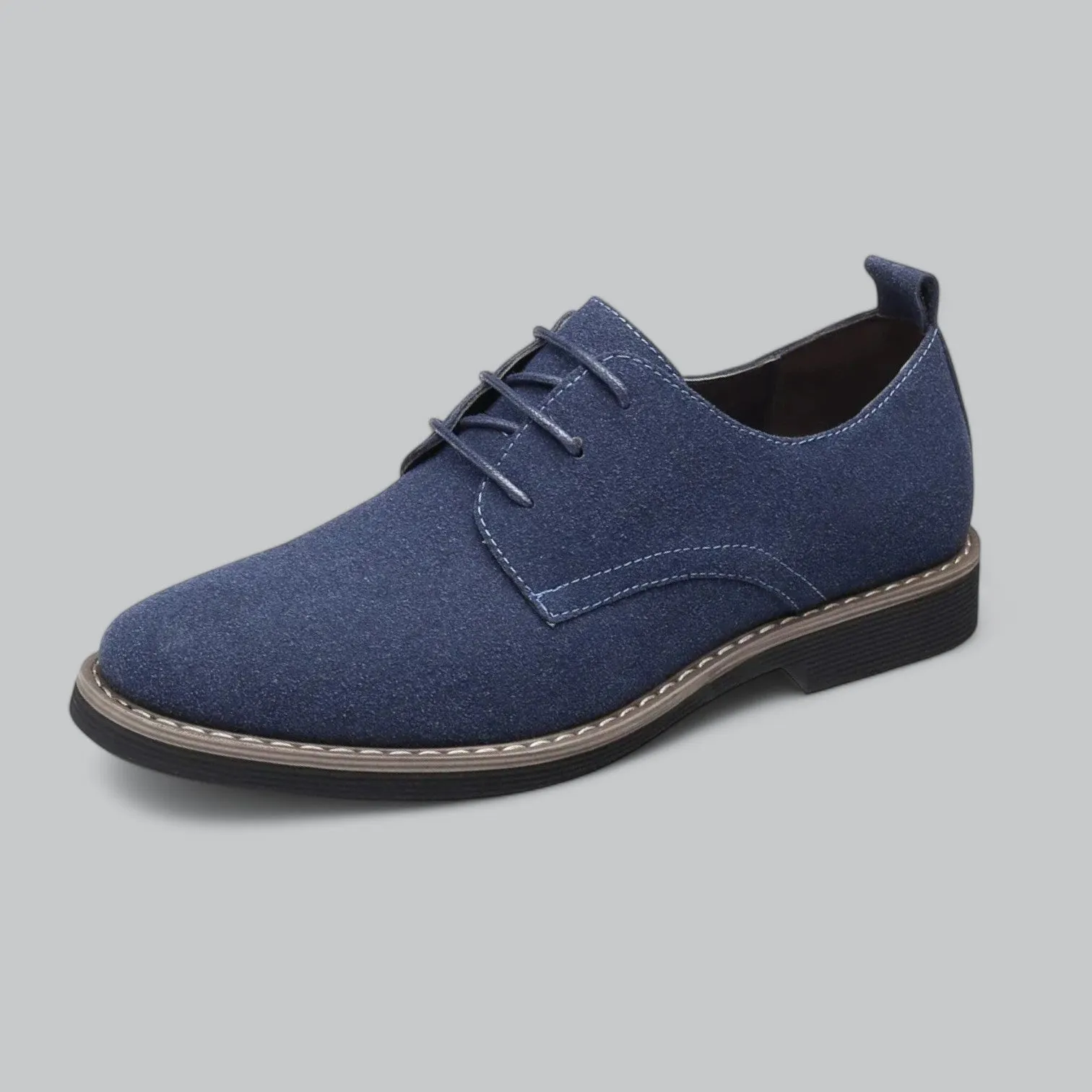 Valenti | Derby Suede Leather Oxford Business Shoe Laced Loafer