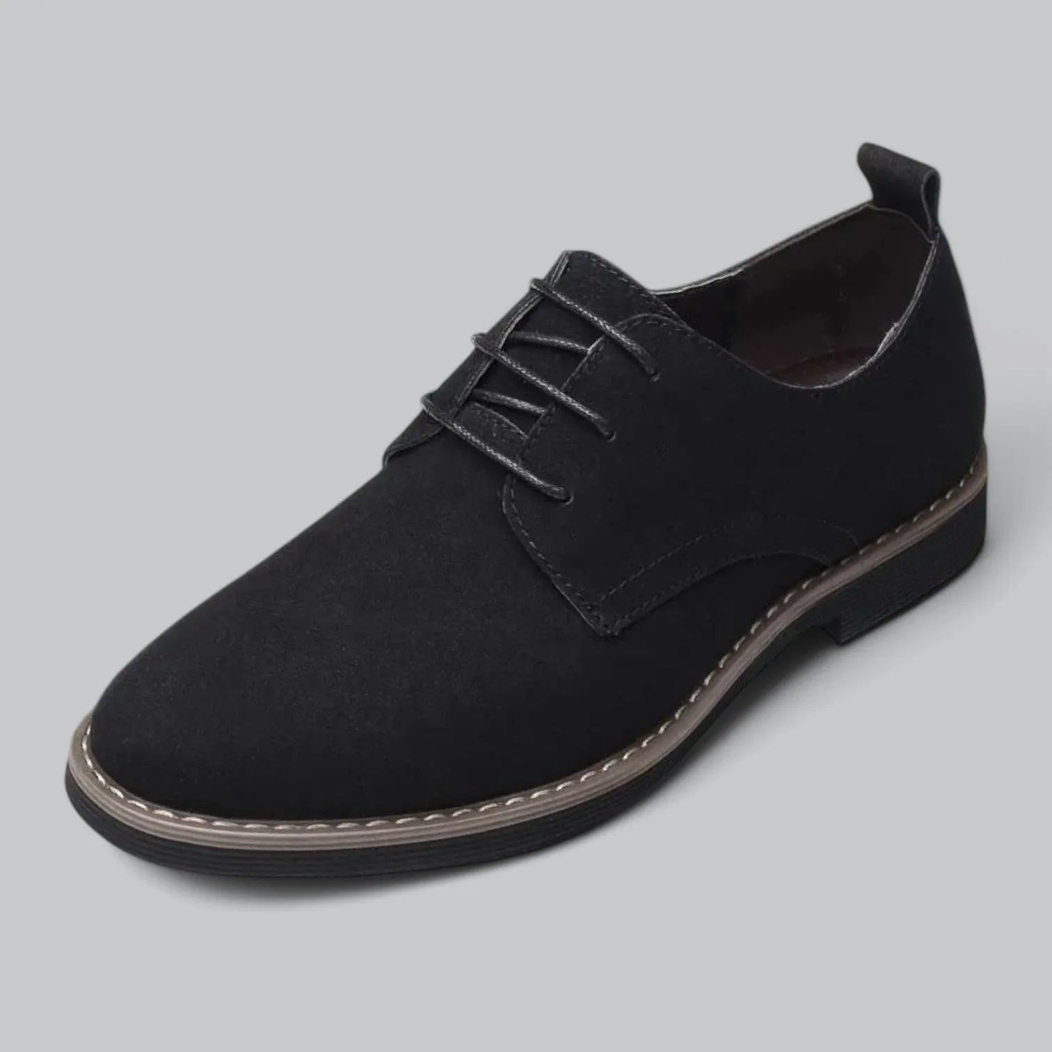 Valenti | Derby Suede Leather Oxford Business Shoe Laced Loafer
