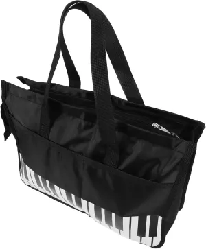 VICASKY Piano Sheet Music Bag with Single Shoulder Strap Capacity Music Holder for Students for Lessons and Concerts Durable Instrument Accessory Storage Tote