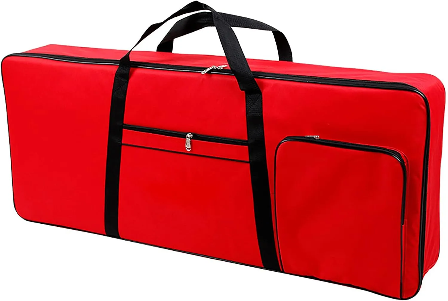 Vilihkc 61 Key Keyboard Gig Bag Case,Portable Durable Keyboard Piano Waterproof 600D Oxford Cloth with 10mm Cotton Padded Case Gig Bag 40"x16"x6"