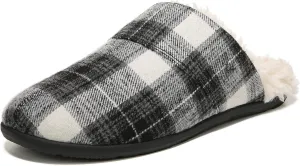 Vionic Men's Bridges Alfons Mule Sipper- Comfortable Spa House Slippers That Includes an Orthotic Insole and Cushioned Outsole for Arch Support, Soft House Shoes for Men