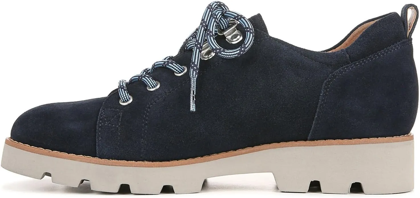 Vionic Women's Charm Ballari Oxford Lace Up Loafers- Supportive Casual Shoes with Concealed Orthotic Arch Support that Include Three-Zone Comfort with Orthotic Insole Arch Support, Medium and Wide Fit