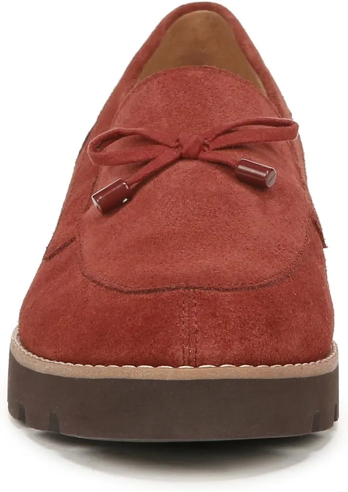 Vionic Women’s Loafer Charm Finley Comfort Lace Up- Supportive Walking Shoes That Include VIO Motion Technology Orthotic Insole with Built-in Arch Support, Helps Heel Pain, Medium and Wide Fit