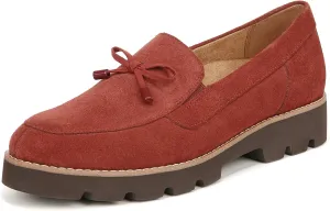 Vionic Women’s Loafer Charm Finley Comfort Lace Up- Supportive Walking Shoes That Include VIO Motion Technology Orthotic Insole with Built-in Arch Support, Helps Heel Pain, Medium and Wide Fit
