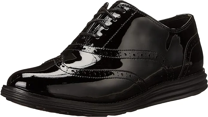 Waterproof II Limited edition Oxford Exclusive Wingtip ORIGINALGRAND Black Haan Leather/Black Cole Patent