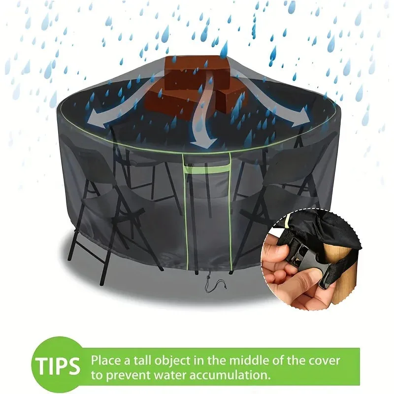 Waterproof Outdoor Dining Set All Weather Protection