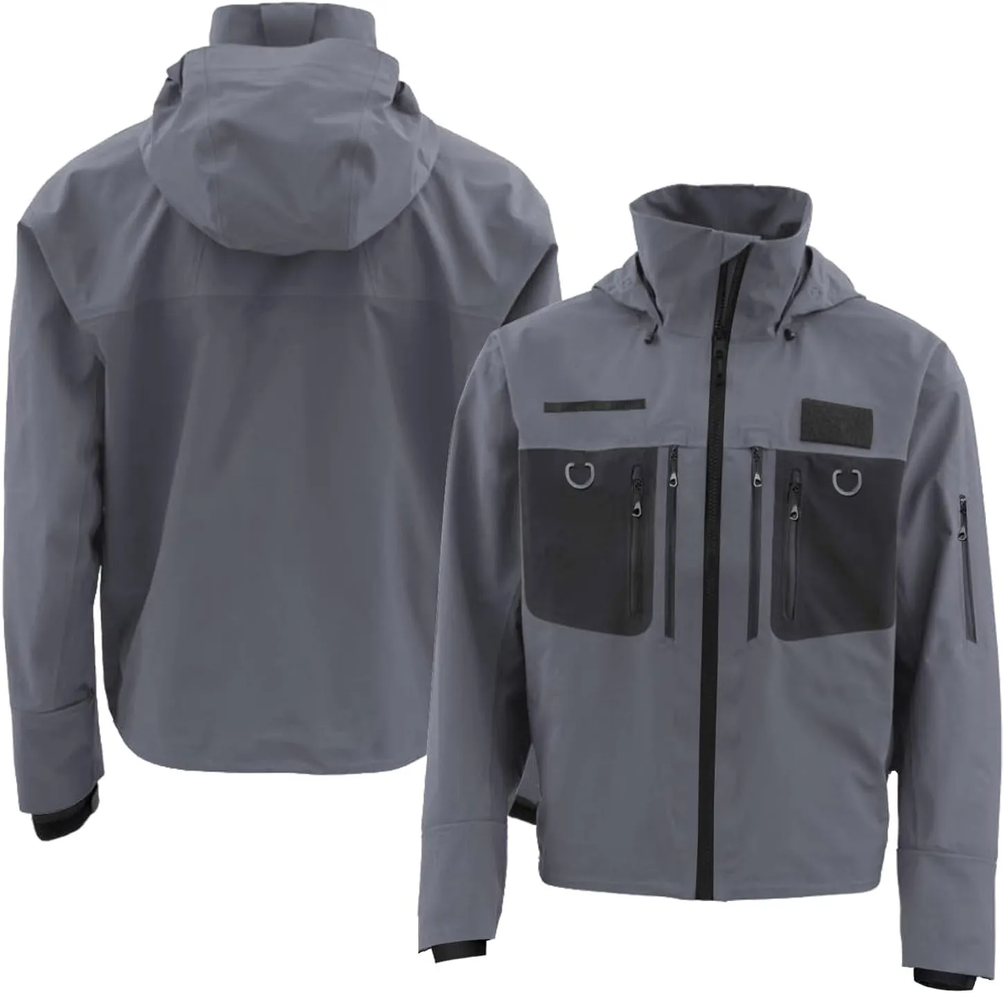 Waterproof Wading Jacket 2024 Breathable Rain Jacket for Fly Fishing Sailing Hunting Hiking Camiping