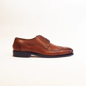 Wingtip Brogue Derby Tan