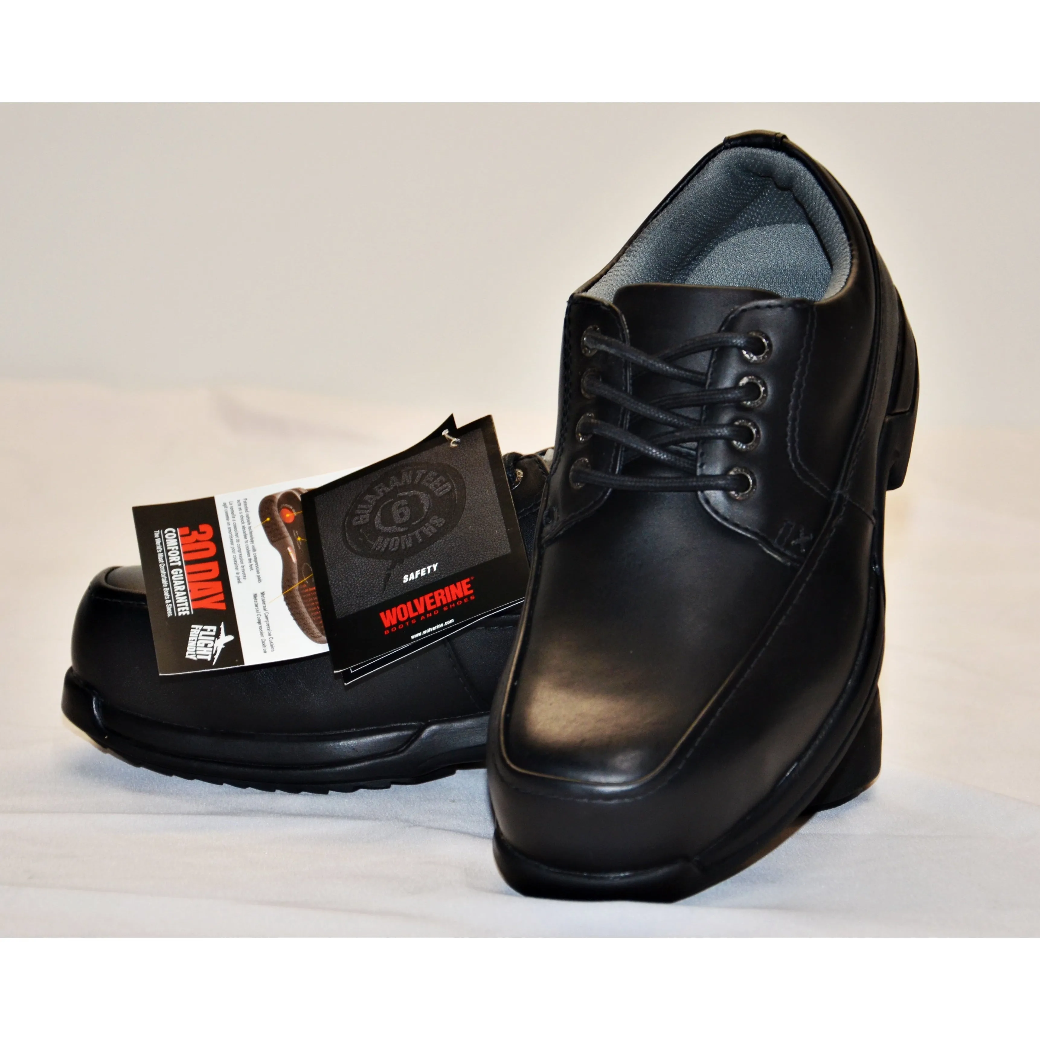Wolverine Financier Men's Oxford Black 10