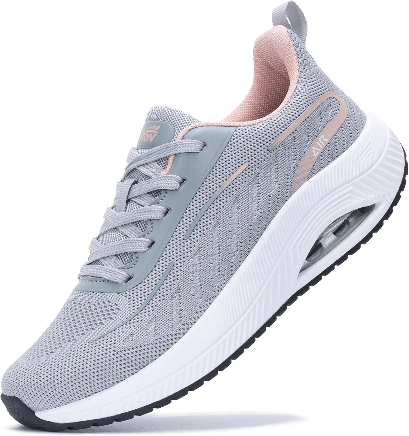 Women Arch Support Walking Shoes,Orthotic Non Slip Air Sneakers Comfort Working Shoes for Foot Pain Relief