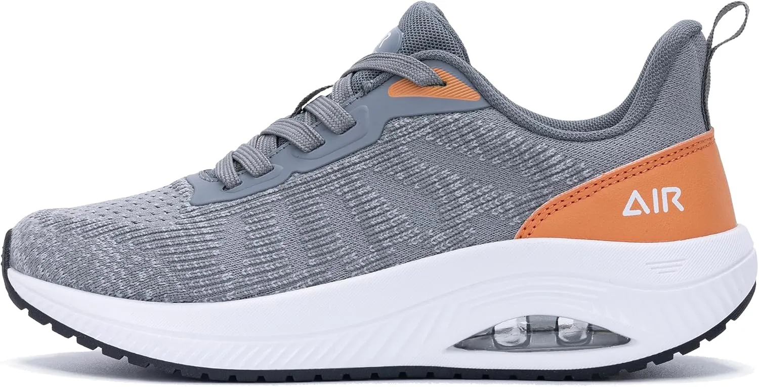 Women Arch Support Walking Shoes,Orthotic Non Slip Air Sneakers Comfort Working Shoes for Foot Pain Relief