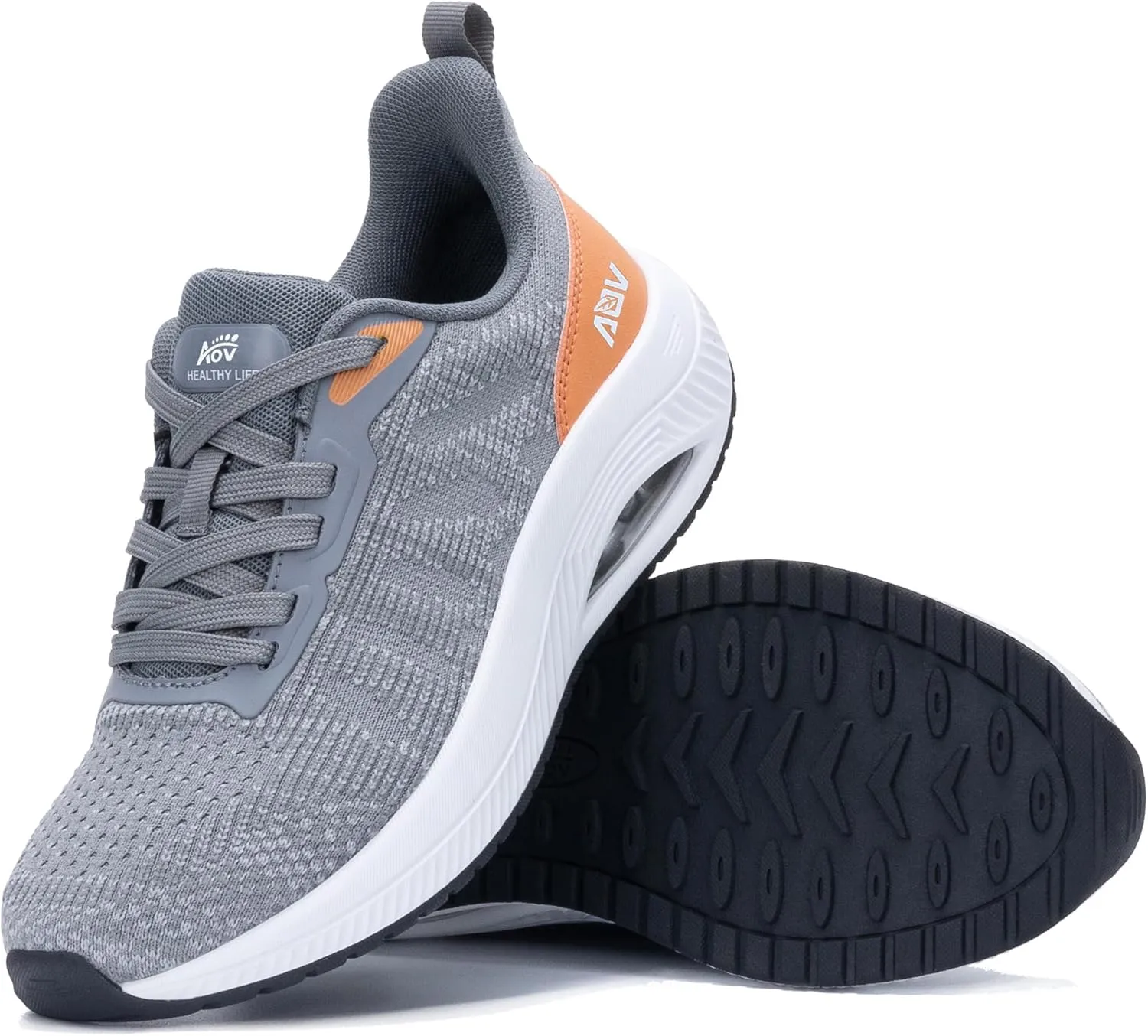 Women Arch Support Walking Shoes,Orthotic Non Slip Sneakers Comfort Working Shoes for Foot Pain Relief