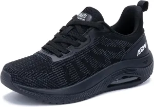 Women Arch Support Walking Shoes,Orthotic Non Slip Sneakers Comfort Working Shoes for Foot Pain Relief