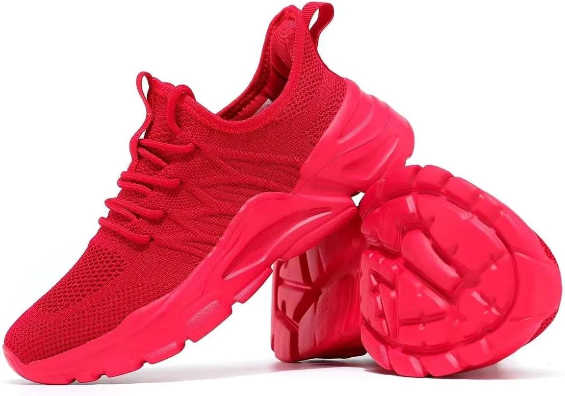 Women's Walking Shoes Lightweight Breathable Mesh Upper Casual Jogging Shoes Ladies Tennis Shoes Workout Footwear Non-Slip Gym Sneakers for Women