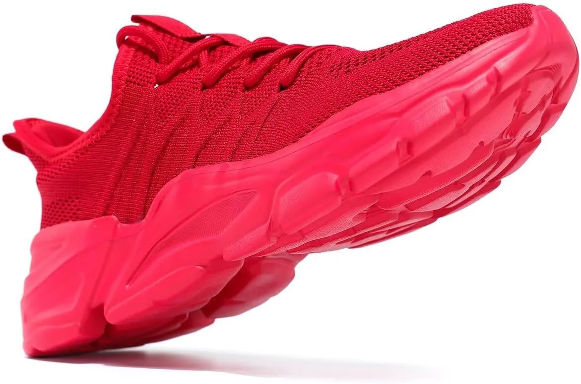 Women's Walking Shoes Lightweight Breathable Mesh Upper Casual Jogging Shoes Ladies Tennis Shoes Workout Footwear Non-Slip Gym Sneakers for Women
