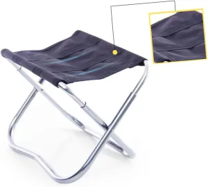Yardwe Folding Camping Stool Tanning Chair Outdoor Stool Picnic Oxford Fabric